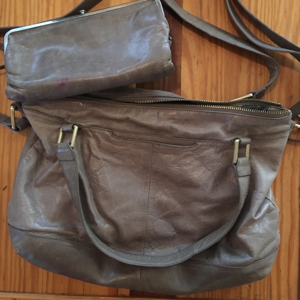 Hobo purse with wallet